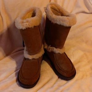 Lamo winter suede fur boots